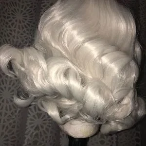 - ? Nathalie PALE COLOR CURLY LACE FRONT CELEB WIG Stunning 40-Inch Full Lace Wig Transformation | TikTok main image 4